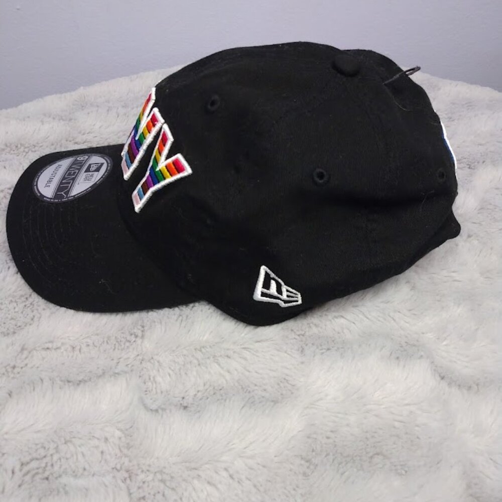 Pride Men's New Era 9TWENTY Adjustable Baseball Cap Hat NY Red Bulls Soccer MLS - Picture 4 of 8
